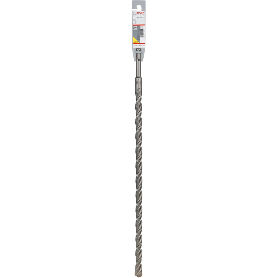 Bosch Hammerbohrer SDS Plus-3 mit Carbide-Spitze in Silber, Durchmesser: 16 mm, Länge: 400 mm - Bild 3
