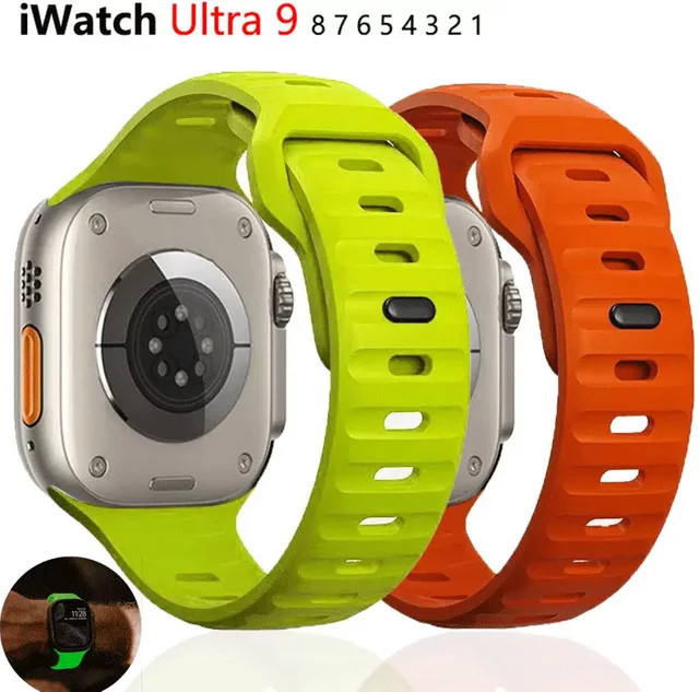 Uhrenarmband Silikon, Unisex - Bild 1