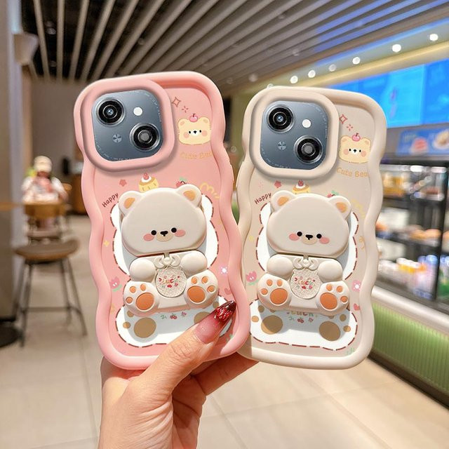 S Park Go 1 Naughty Cat Silikon-Handyhülle für Tecno Spark Go1, Spark Go1S, Spark 20 Pro und Pop9 in Schwarz oder Pink - Bild 1