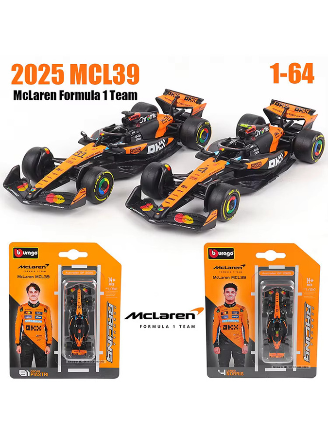 Bburago McLaren, Automodell, 1:64, ab 14 Jahren - Bild 4