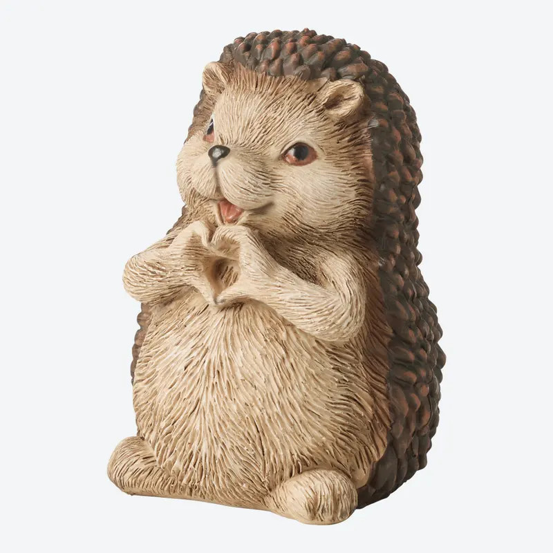 NKD Deko-Igel aus Polyresin in Braun, Höhe: 9,5 cm - Bild 2