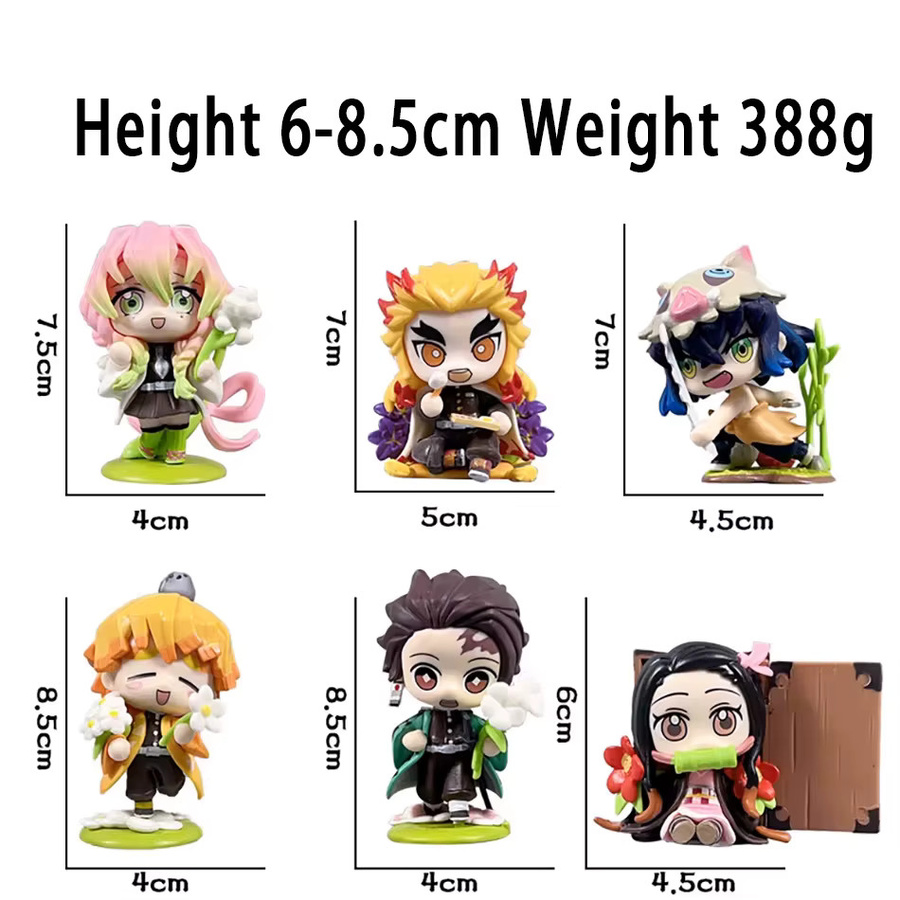 Bandai Demon Slayer Blind Box Figur, Einzelfigur, Kunststoff - Bild 3