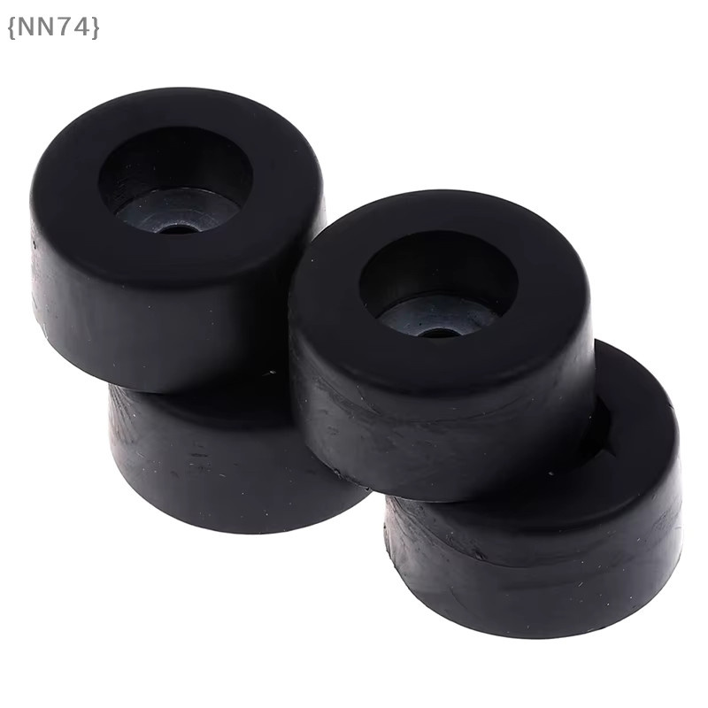 JETTING Vibrationsdämpfungsfüße Gummipads für Lautsprecher, Schrank und Verstärker, 4er-Set, Schwarz, B: 38 mm, T: 19 mm - Bild 3