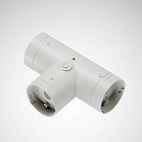 Trilux Tugra T-Conn Aluminium T-Verbinder in Grau oder Weiß für Schienensysteme IP66 - Bild 1