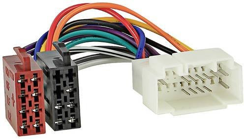 ACV 1131-02 ISO Radioadapterkabel in Multicolour passend für Honda, Acura, Fiat, Opel und Suzuki - Bild 1