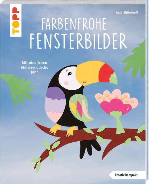 Buch Farbenfrohe Fensterbilder - Bild 1