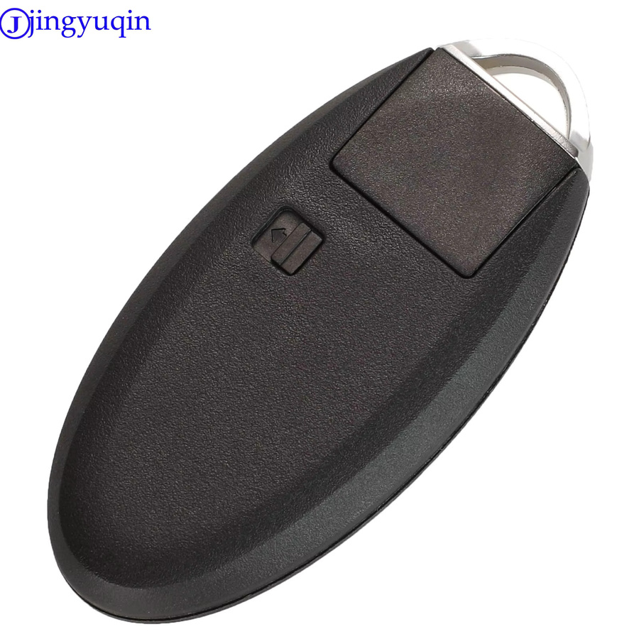 Jingyuqin 10er Set Smart Key Shell Cover für Nissan Altima Maxima Murano Versa Teana Sentra, Farbe: Schwarz - Bild 4