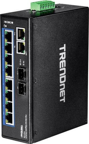 TrendNet TI-G102 Industrial Ethernet Switch, 1 GbE, Schwarz - Bild 1