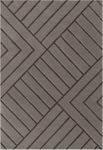 Arte Espina Kurzflorteppich Cool 5055 Grau B/L: 120 x 180 cm - Bild 1