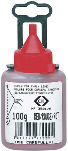 C.K T3521R Kreidepulver Rot 100g - Bild 1