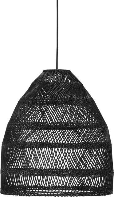 PR Home Maja Pendelleuchte aus Rattan in Schwarz im Boho-Design - Bild 1