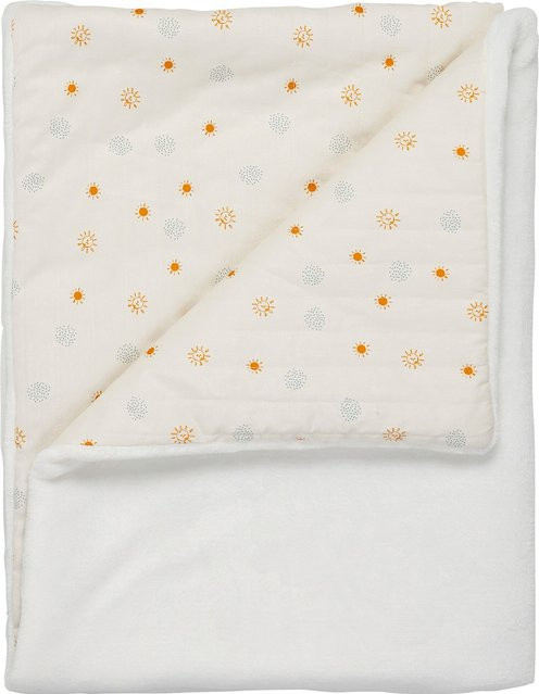 Nattou Babydecke Felix & Leo aus Baumwolle, Mehrfarbig, B: 75 cm, L: 100 cm - Bild 1