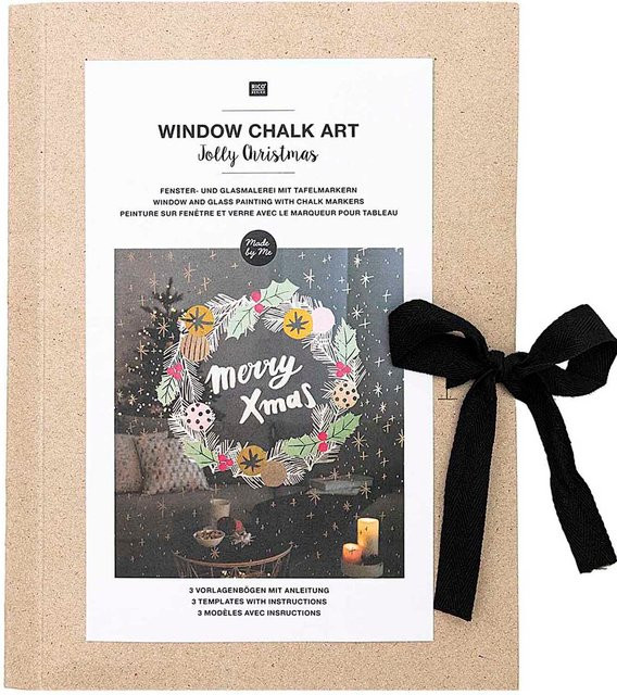 Rico Design Jolly Christmas Vorlagenmappe Fenster- und Glasmalerei - Bild 1
