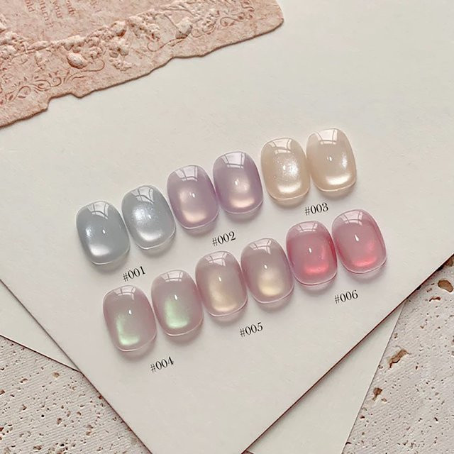 MIANEL GEL Nagellack, Rosa, Schimmernd, 10 ml - Bild 1