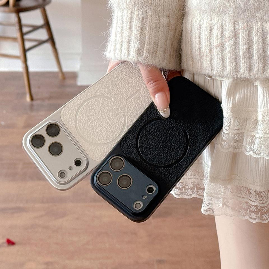 BETYF Magnetische Leder-Handyhülle für iPhone 17 16 15 14 13 Pro Max Plus – Stoßfeste Schutzhülle - Bild 2