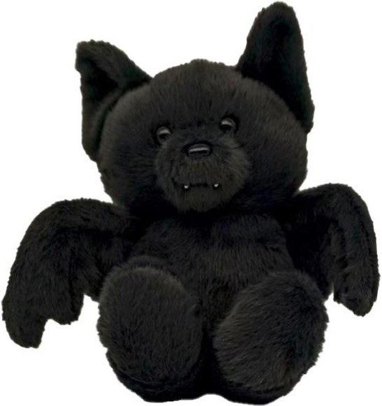 Beweglicher Fledermaus Plüsch, Plüschtier, ab 0 Jahre, Schwarz - Bild 1