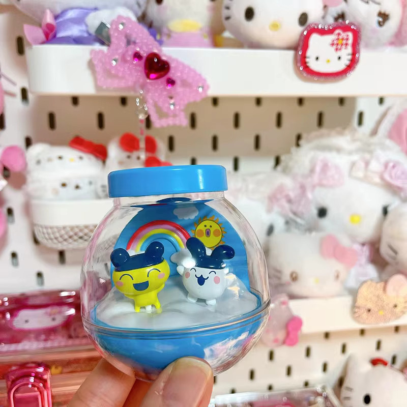 Bandai Tamagotchi Flaschenszene Terrarium, Gashapon Kapselspielzeug, Figur - Bild 2