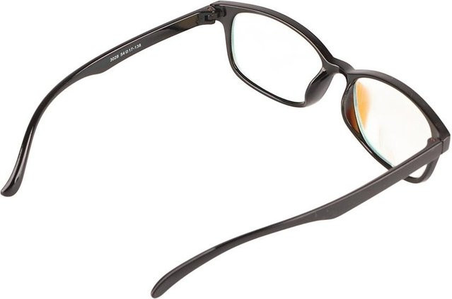 Farbenblindheitsbrille Sonnenbrille, Vollrand, rechteckig, Kunststoff, Unisex, Transparent, Schwarz, Rot, Grün - Bild 1