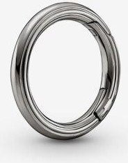 YIRAN Jewelry Perlenarmband, 925 Sterling Silber, Unisex, gray - Bild 1