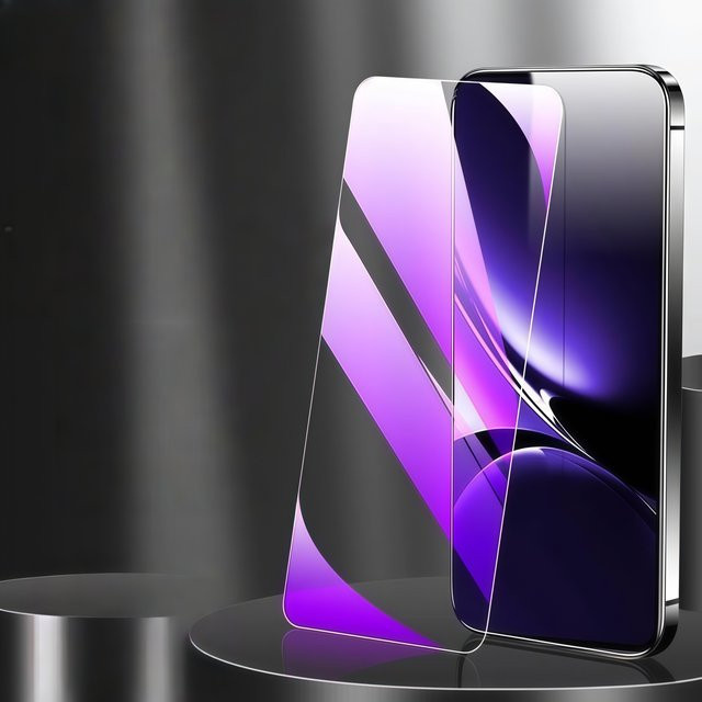 2 Stück Anti-Blau-Schutzglas für Honor X8C, X8B, X8A und X6C, gehärtetes Glas mit vollständiger Abdeckung, transparent - Bild 1