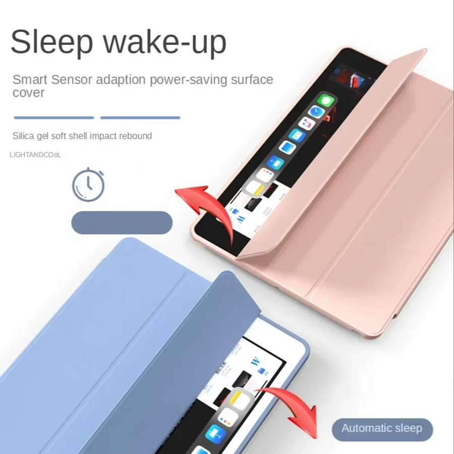 Smart Cover Hülle für Apple iPad 10. Generation 10,9 Zoll mit Stifthalter und automatischer Ein- und Ausschaltfunktion in Grün - Bild 2