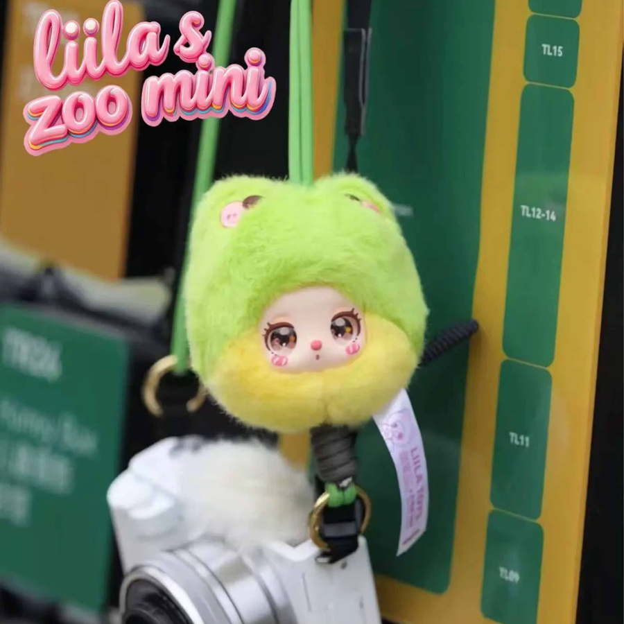 52TOYS Liila'S Zoo Mini Handy Lanyard Blind Box, Puppe, Rucksack Anhänger - Bild 2