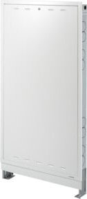 Oventrop Unterputzschrank aus Stahl in Weiß, B: 70,0 cm, H: 129,8 cm, T: 17,5 cm - Bild 1
