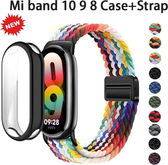 Xiaomi Uhrenarmband, Keramik, Textil/NATO, Multicolor, Unisex - Bild 1