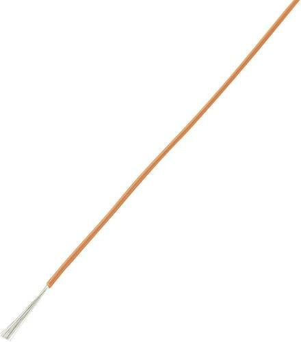 TRU Components Litze LiY 1 x 0,14 mm² Orange 25 m - Bild 1