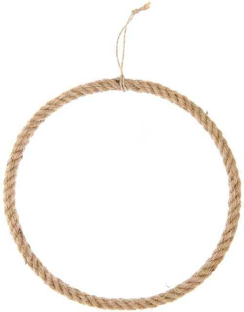 Rico Design Jute Ring als Hängeanhänger, Durchmesser: 20 cm - Bild 1