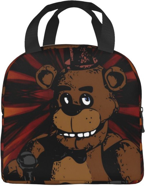 Isolierte Lunchtasche Fancy Style Studio FNAF At Freddys Mehrfarbig - Bild 1