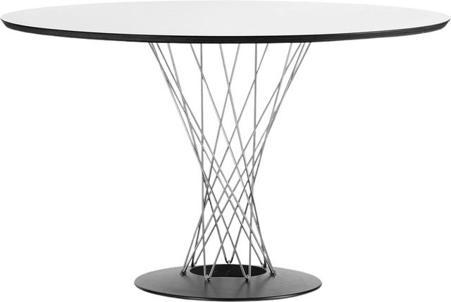 Vitra Noguchi Esstisch in Weiß - Bild 1