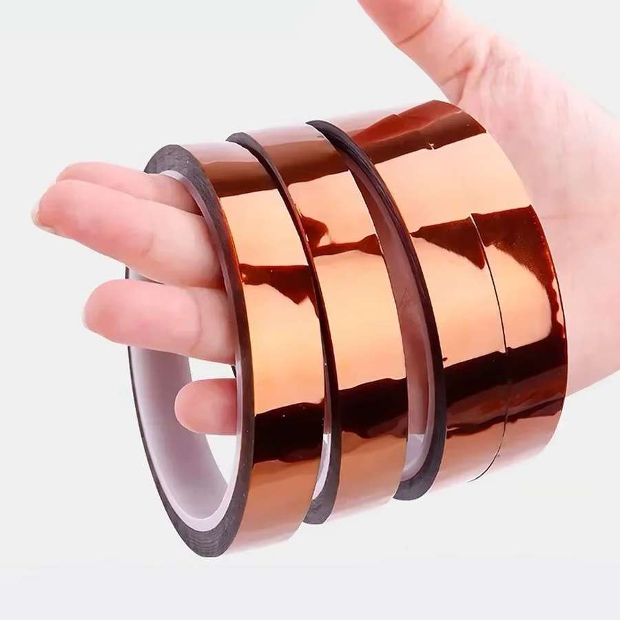 Hitzebeständiges Polyimid-Klebeband in Orange für den elektronischen Kartonschutz und BGA-Isolierung - Bild 2