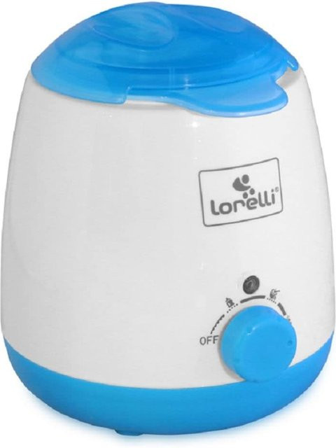 Lorelli Flaschenwärmer und Sterilisator mit Lebensmittel-Behälter in Blau und Weiß - Bild 1