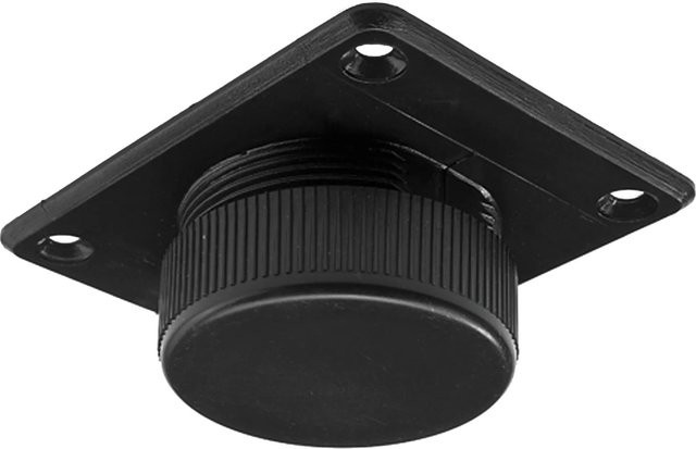 Hettich Möbel-Höhenversteller aus Kunststoff in Schwarz mit Schraubbefestigung B/T/H: 65 x 80 x 65 cm - Bild 1