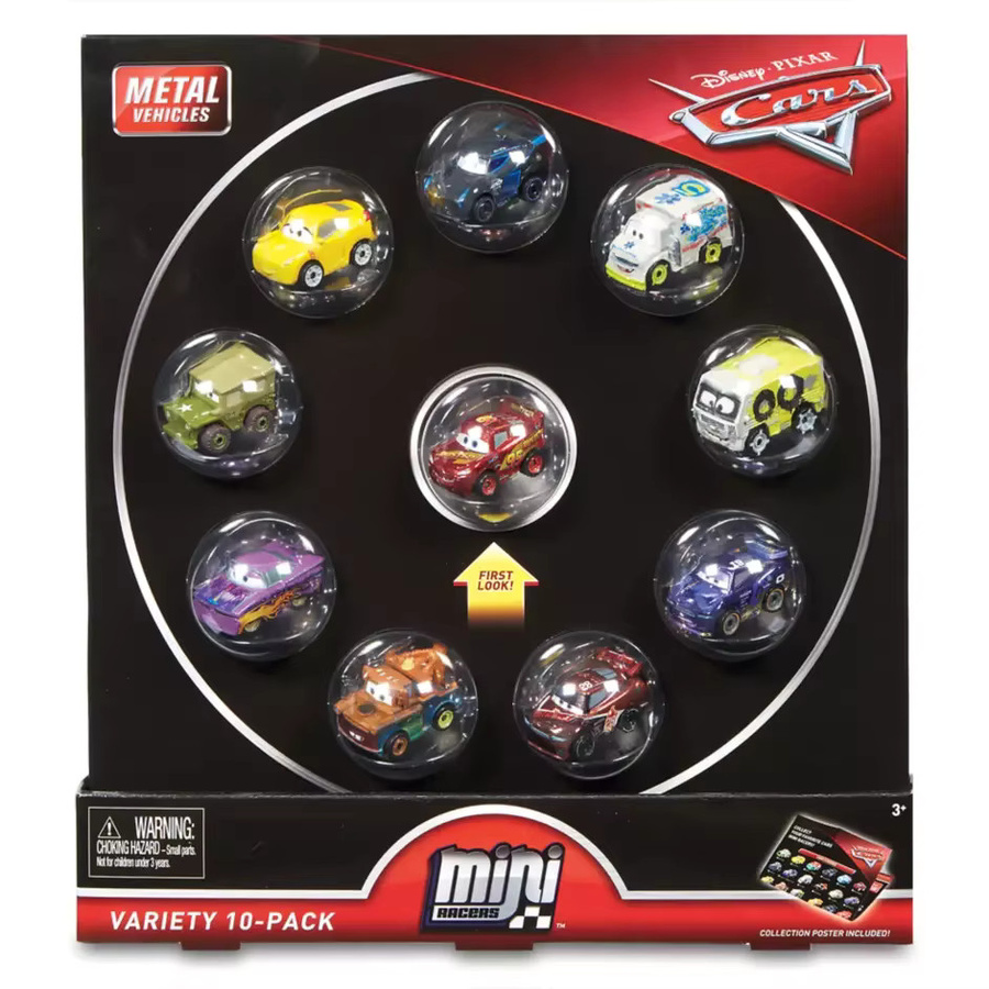 Disney Pixar Cars Mini Racers, Mini-Auto, 10er-Pack, ab 3 Jahren - Bild 4