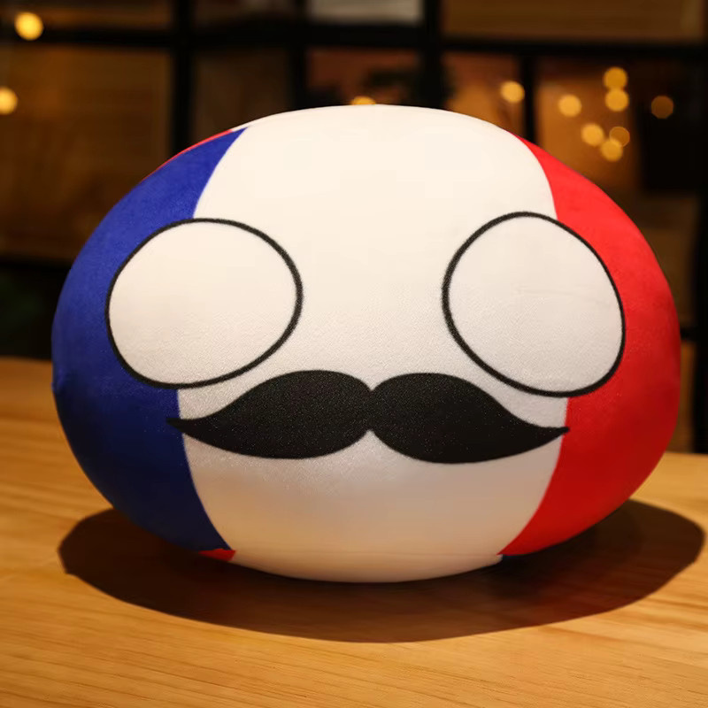 PUKEYUE Kawaii Polandball Plüschtier, Puppe, bunt, mehrfarbig - Bild 3