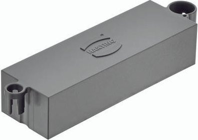 HARTING Abdeckkappe 09300245418 aus Kunststoff in Grau - Bild 1