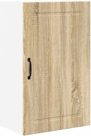 vidaXL Küchenwandschrank Sonoma-Eiche, Wandregal aus MDF in Braun, B/T/H: 50 x 31 x 80 cm