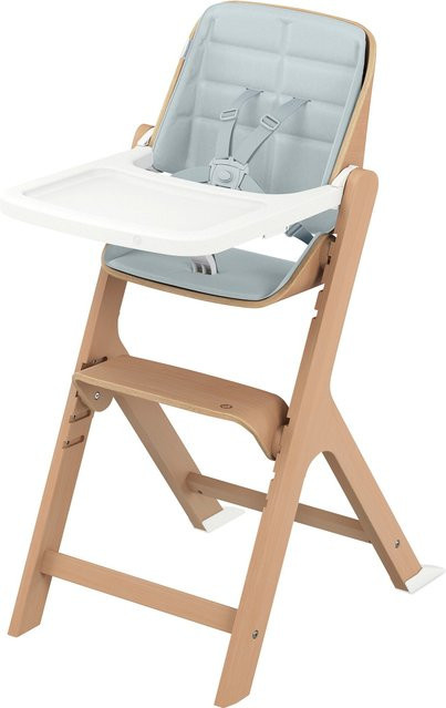 Maxi-Cosi Bundle Hochstuhl Nesta aus Buchenholz mit Baby- und Kleinkinderset in Beige - Bild 1