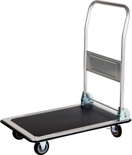 pro-bau-tec Plattformwagen 14020 in Grau, B/T/H: 47 x 74 x 82 cm - Bild 1