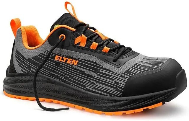 Elten Sicherheitshalbschuh HANKO XXNF Low ESD S1P in Schwarz Orange Größe 37 - Bild 1