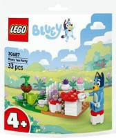 LEGO Bluey Teeparty Konstruktionsspielzeug in Blau und Bunt - Bild 1