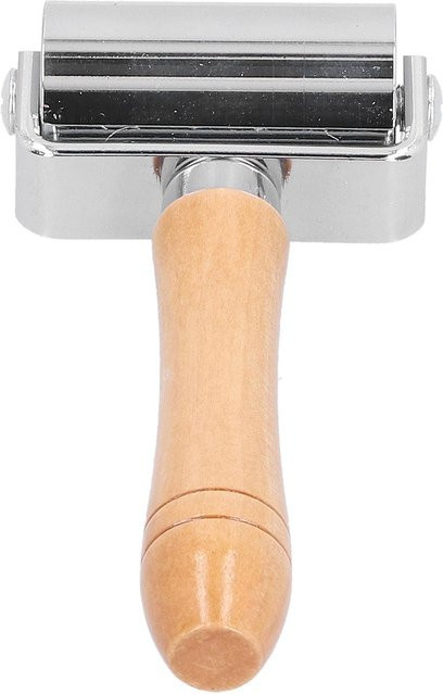 GoolRC Leder-Walzenpresse aus Edelstahl für Handarbeit und DIY-Schnitzwerkzeuge, Farbe: Beige, Durchmesser: 60 mm - Bild 1
