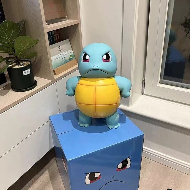 Bandai Pokémon Schiggy, Figur, Blau, Kunststoff - Bild 1