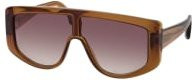 Victoria Beckham VB 664S Sonnenbrille, Quadratisch, Kunststoff, Braun, Damen - Bild 1
