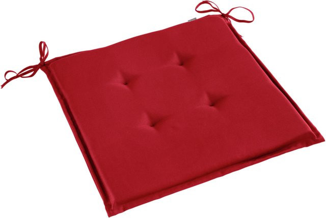 ERWIN M. Sitzkissen Bono, 12er Pack, rot, quadratisch, B/L/H: 40 x 40 x 3 cm - Bild 1
