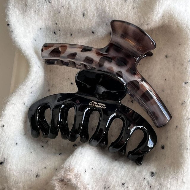 GIOIO Haarclip, Leopard Print, Grau, Damen - Bild 1