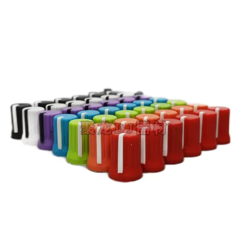 Pioneer Bunte EQ Knopfkappen für DJM, DDJ und XDJ Mischpulte und Controller, 3-teiliges Set, Multicolor und Blau - Bild 2