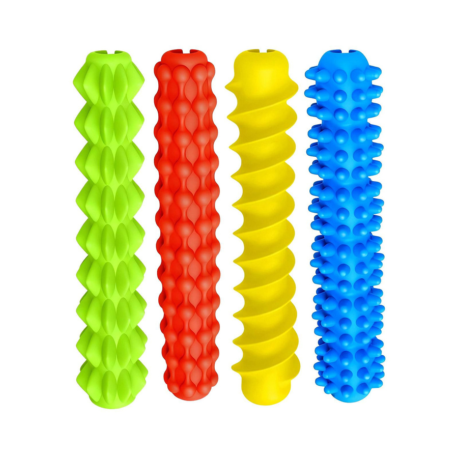 Ergonomische Silikon-Stifte Grifftrainer in Multicolour für Kinder und Anfänger zur Förderung der richtigen Schreibhaltung - Bild 3
